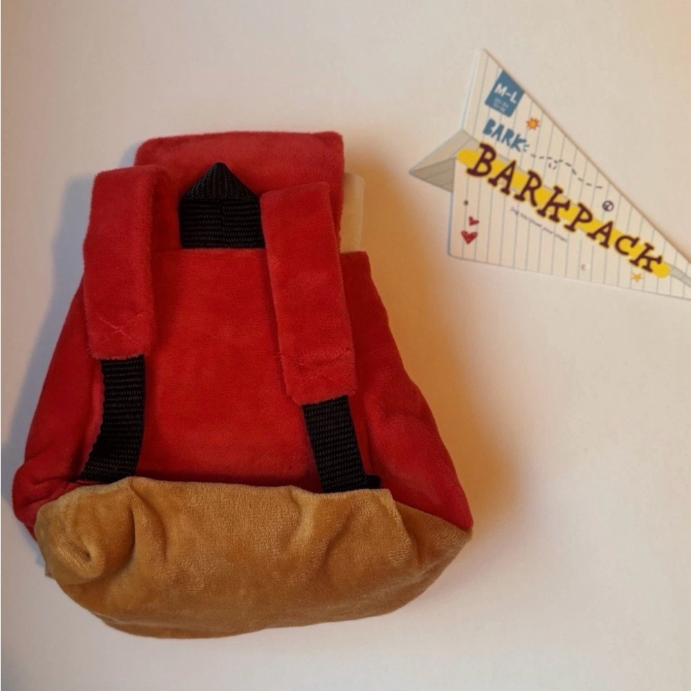 BARK BOX Barkpack NEW with Tags M-L Dog Toy Plush Crinkle Squeaker Multi-Part - Picture 4 of 5